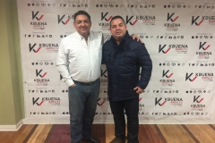 Con Lisandro Linares