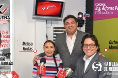 Melisa Rodas y Richard Morales